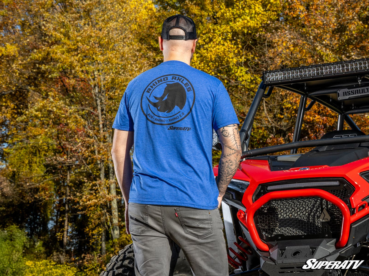 Black and Blue Rhino T-shirt